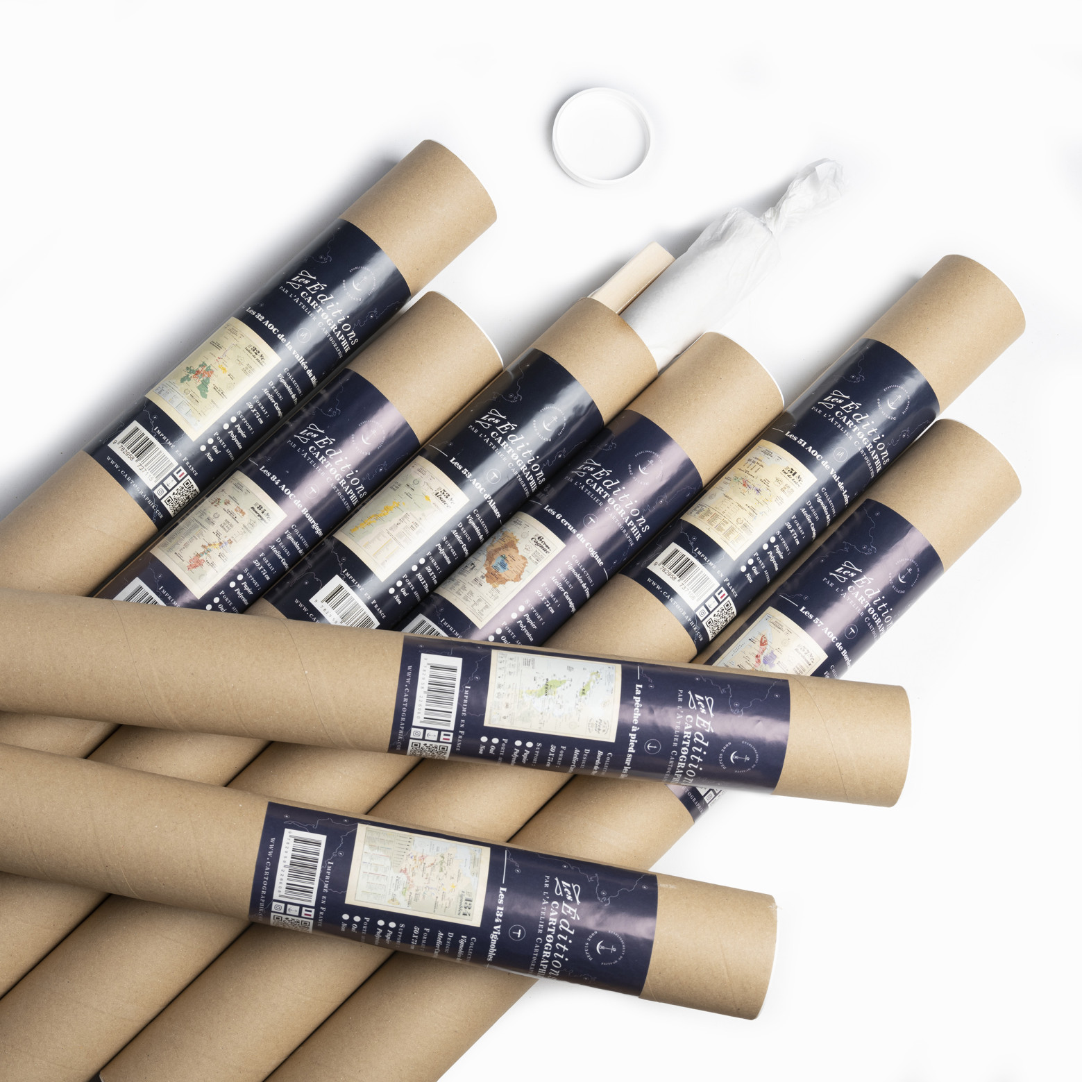 packaging, identité visuelle, charte graphique, design graphique | L'Atelier Cartographik